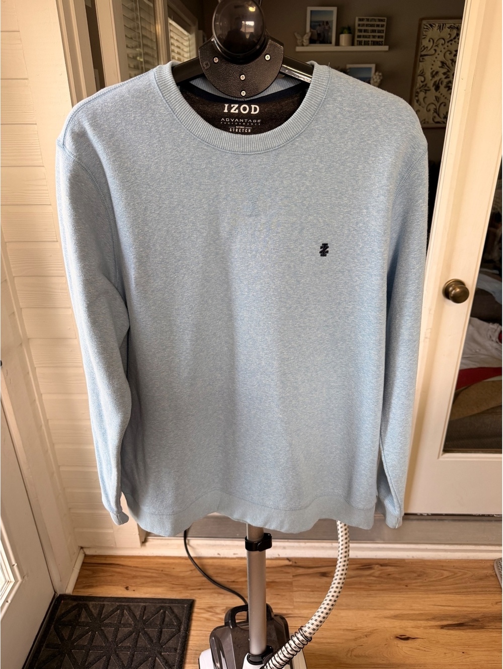 IZOD light blue crewneck sweater